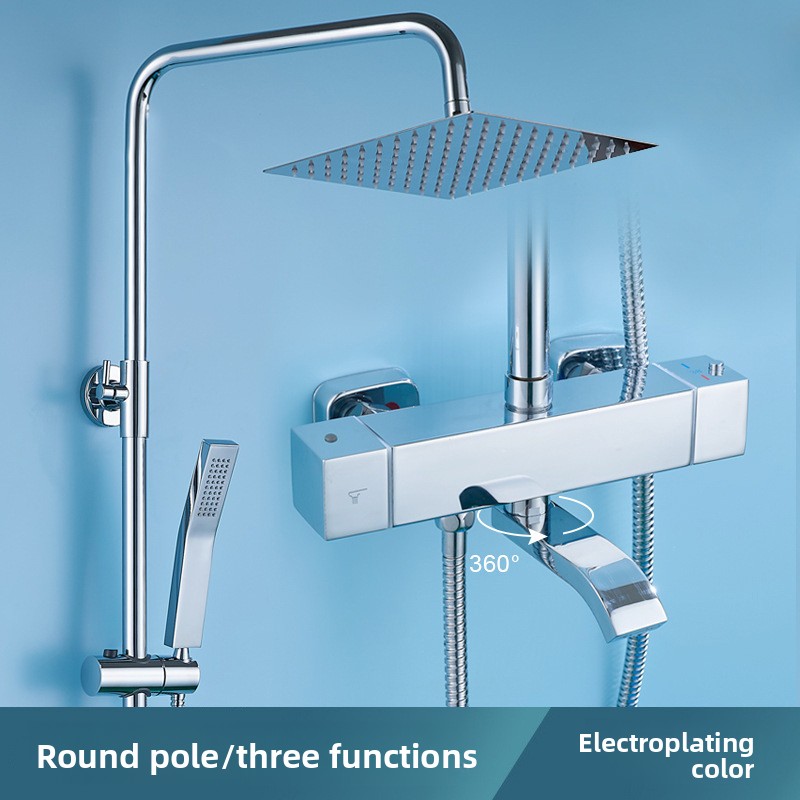 Home Bathroom Shower - Ensemble de douche thermostatique en acier