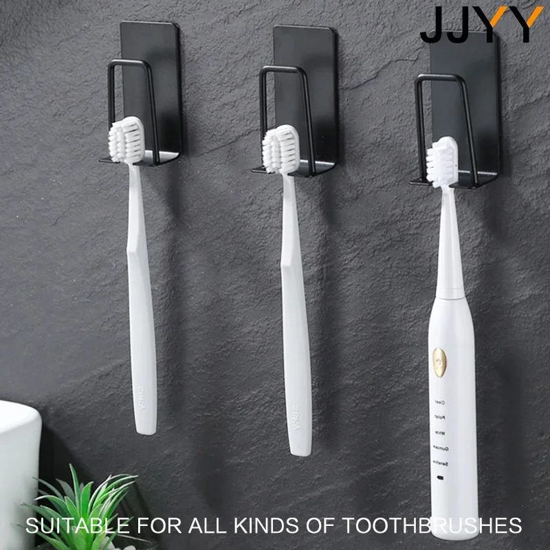 Home Essentials Bathroom Organizer - Porte-brosse à dents en acier inoxydable,