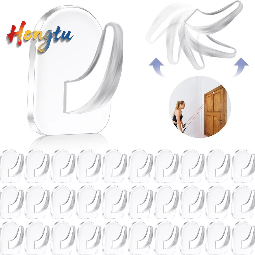 Home Bathroom Door - Mini crochets collants simples de 10