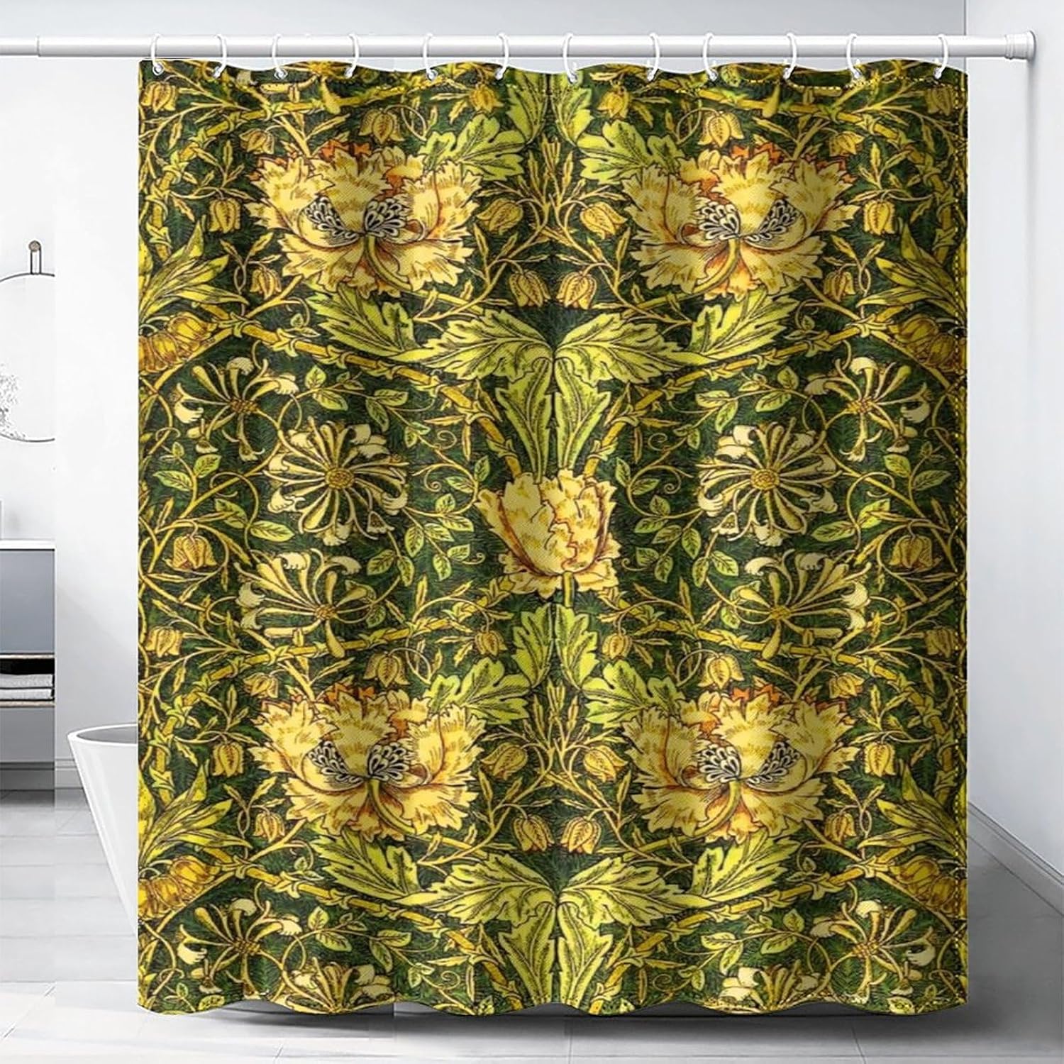 Home Decor Bathroom Ideas - Rideau de Douche Imperméable à Motifs