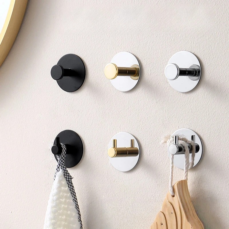 1-4 pièces de crochets autocol - Home Bathroom Door avis et prix