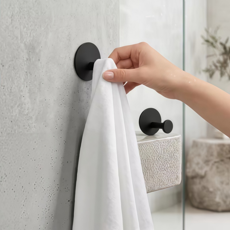 1-4 pièces de crochets autocol - Home Bathroom Door avis et prix
