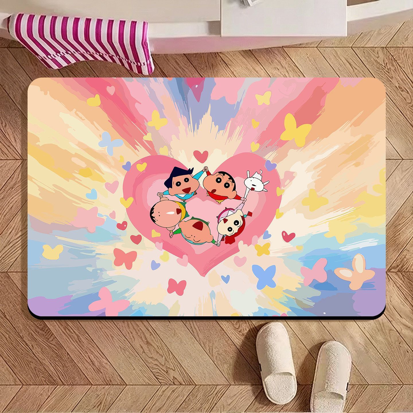 Tapis de bain irrégulier Crayo - Home Bathroom Door avis et prix