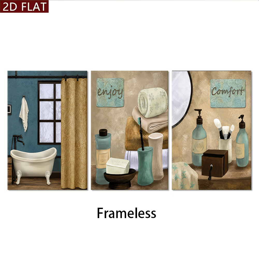 1 ensemble de peintures décora - Home Bathroom Plan avis et prix