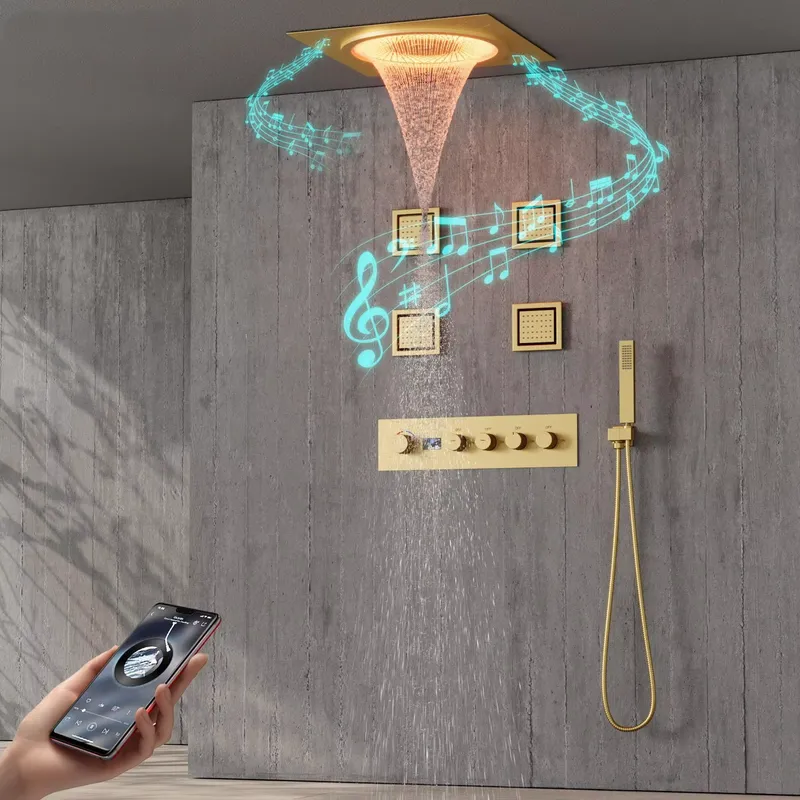 Ensemble de douche LED intelli - Home In Bathroom avis et prix