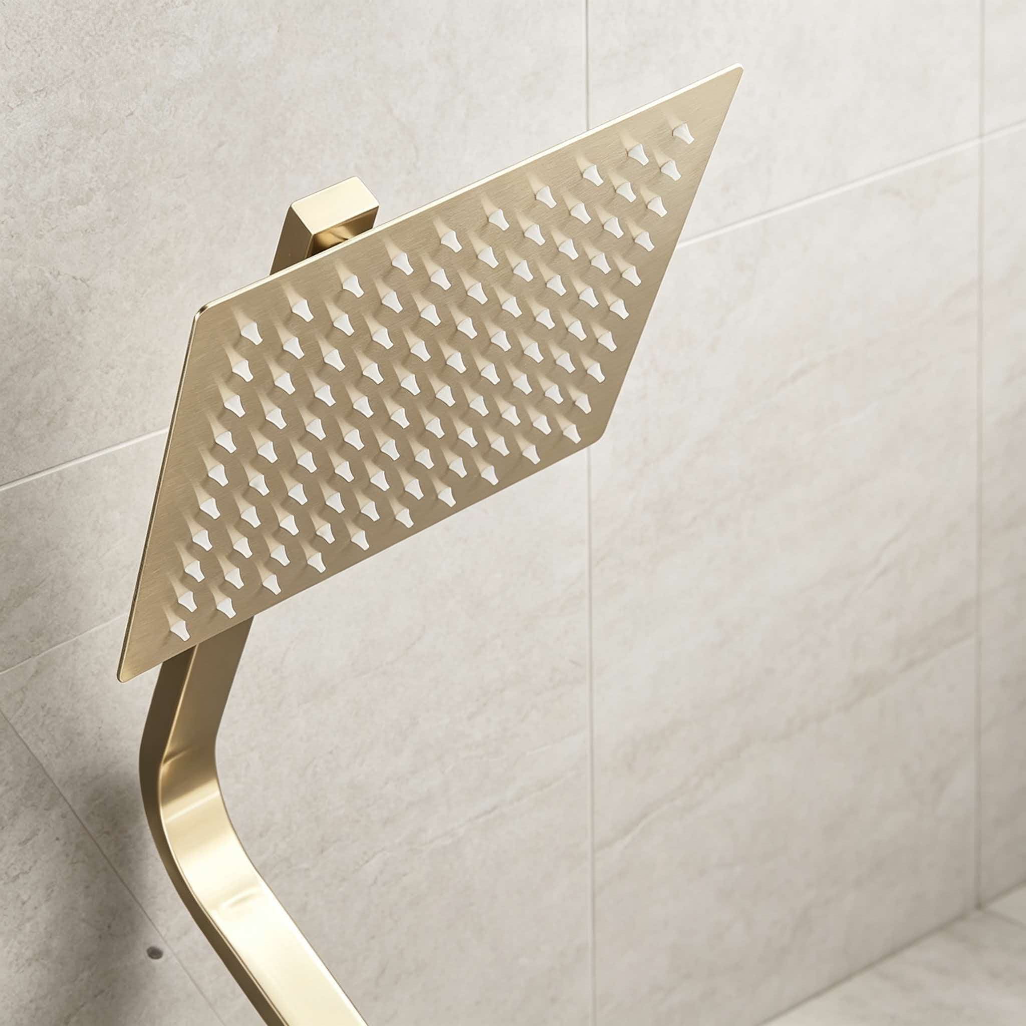 Ensemble de douche doré en aci - Home Bathroom Shower avis et prix