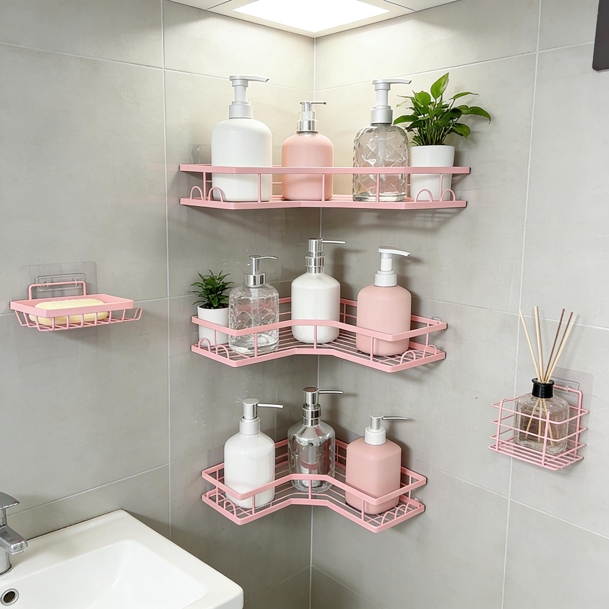 Lot de 5 organiseurs de douche - Home Essentials Bathroom Organizer avis et prix