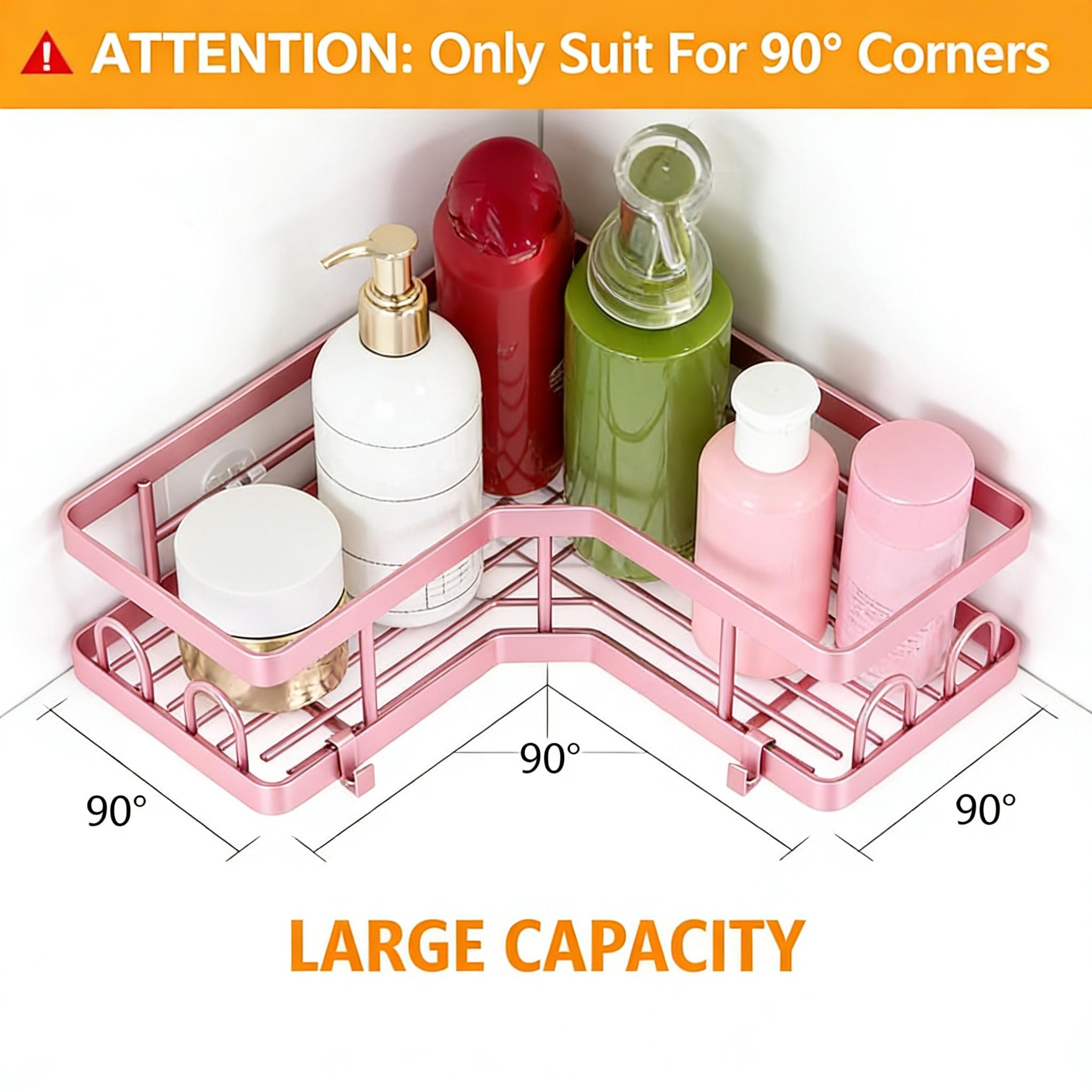 Lot de 5 organiseurs de douche - Home Essentials Bathroom Organizer avis et prix