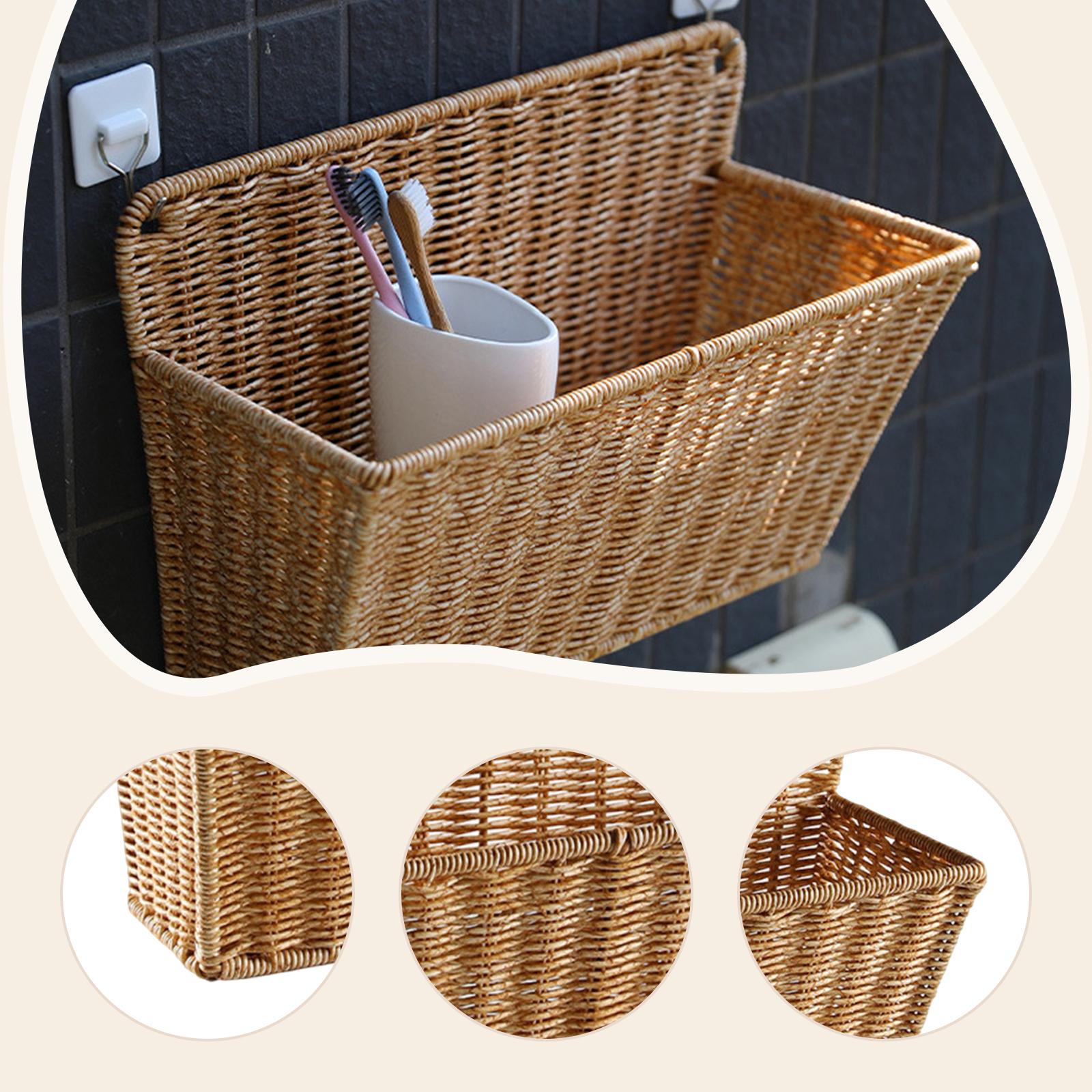 Panier de rangement mural tres - Home Essentials Bathroom Organizer avis et prix