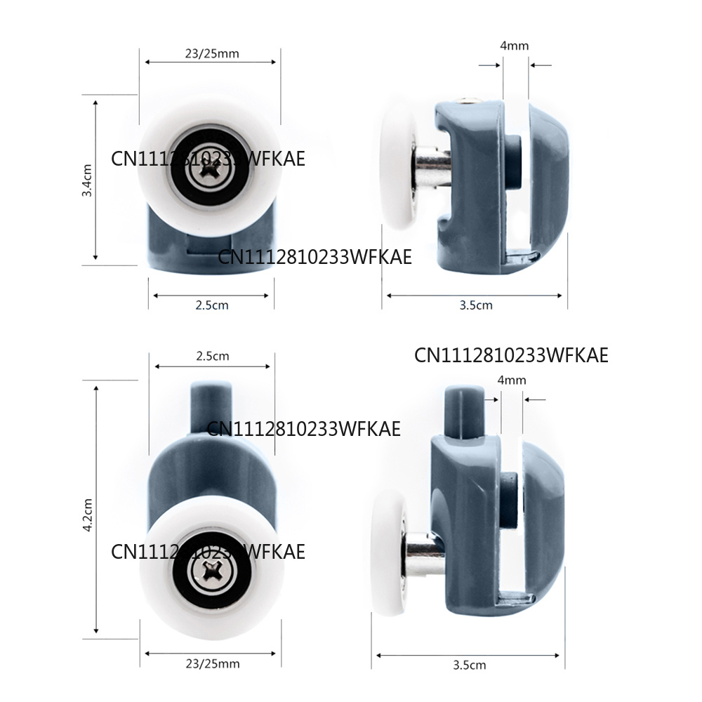 Roulettes de porte de douche,  - Home Bathroom Door avis et prix