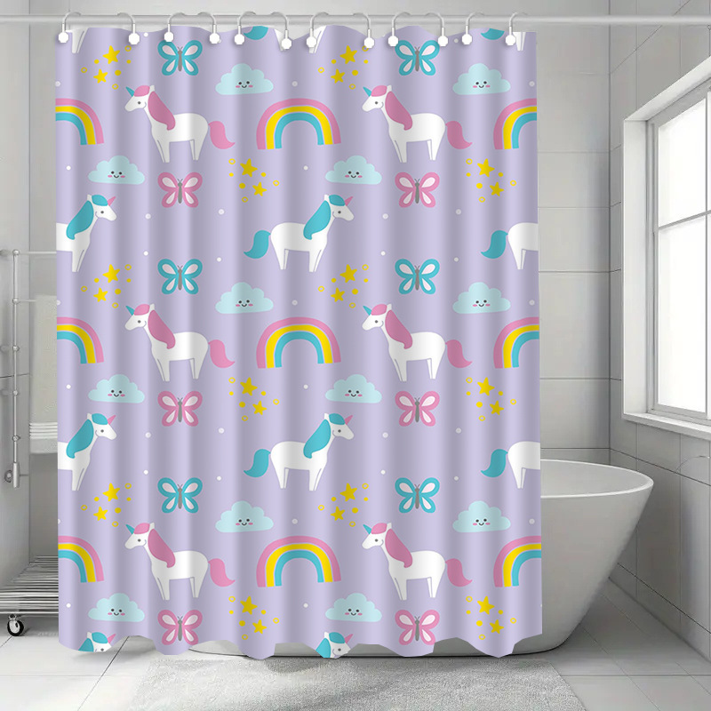 Rideau de douche avec motif de - Home Bathroom Design Ideas avis et prix