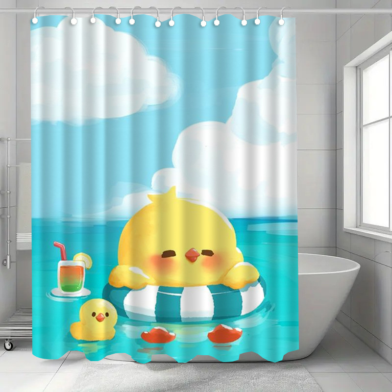 Rideau de douche avec motif de - Home Bathroom Design Ideas avis et prix