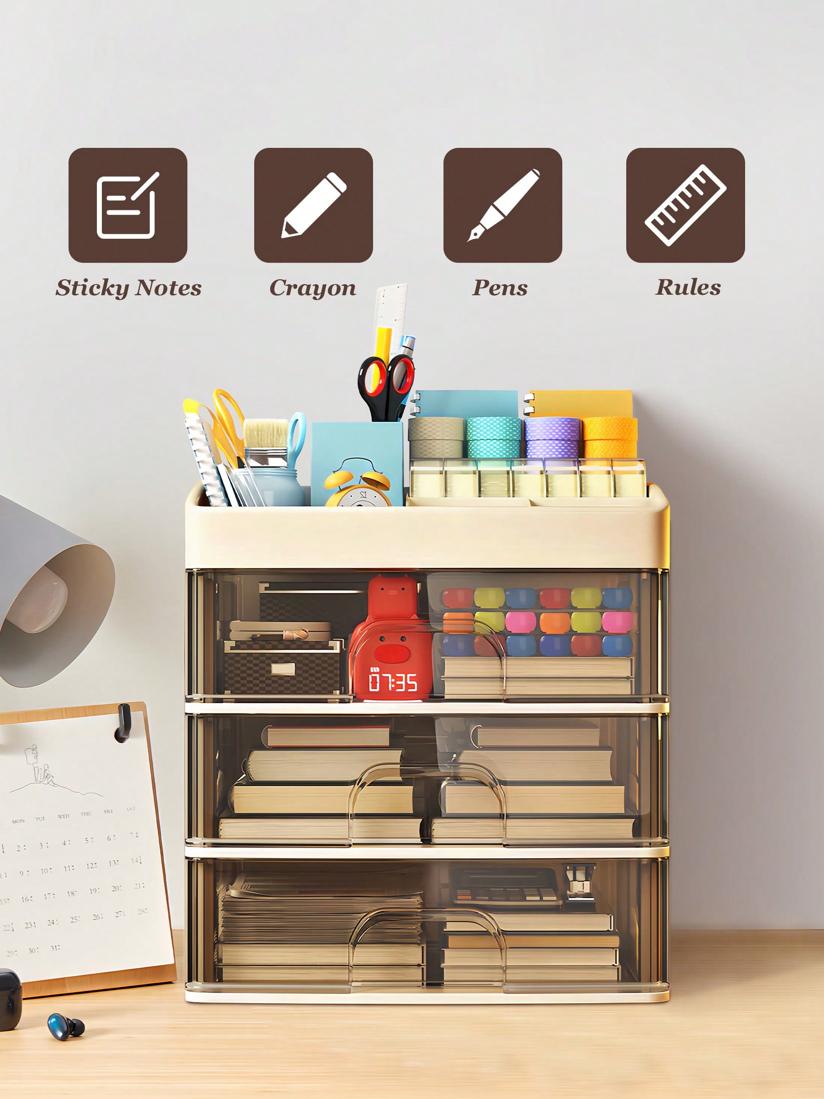 Organisateur de maquillage, ti - Home Essentials Bathroom Organizer avis et prix
