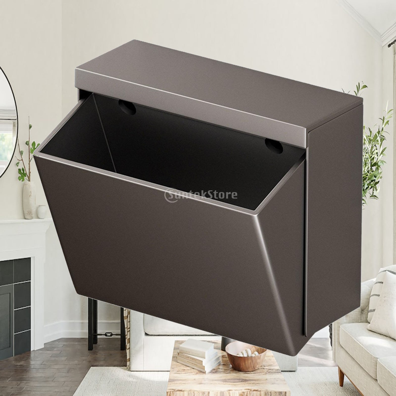 Porte-papier toilette mural en - Home Essentials Bathroom Organizer avis et prix