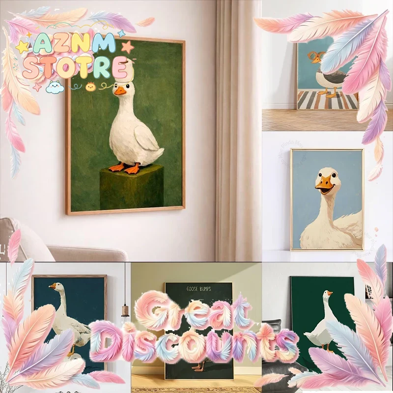 Affiche Canard Oie, Décoration - Home Decor Bathroom Ideas avis et prix