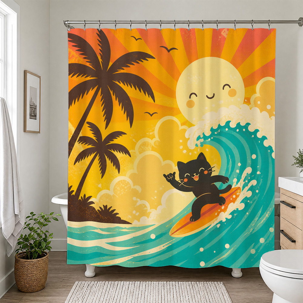 Rideau de douche imperméable m - Home Decor Bathroom Ideas avis et prix