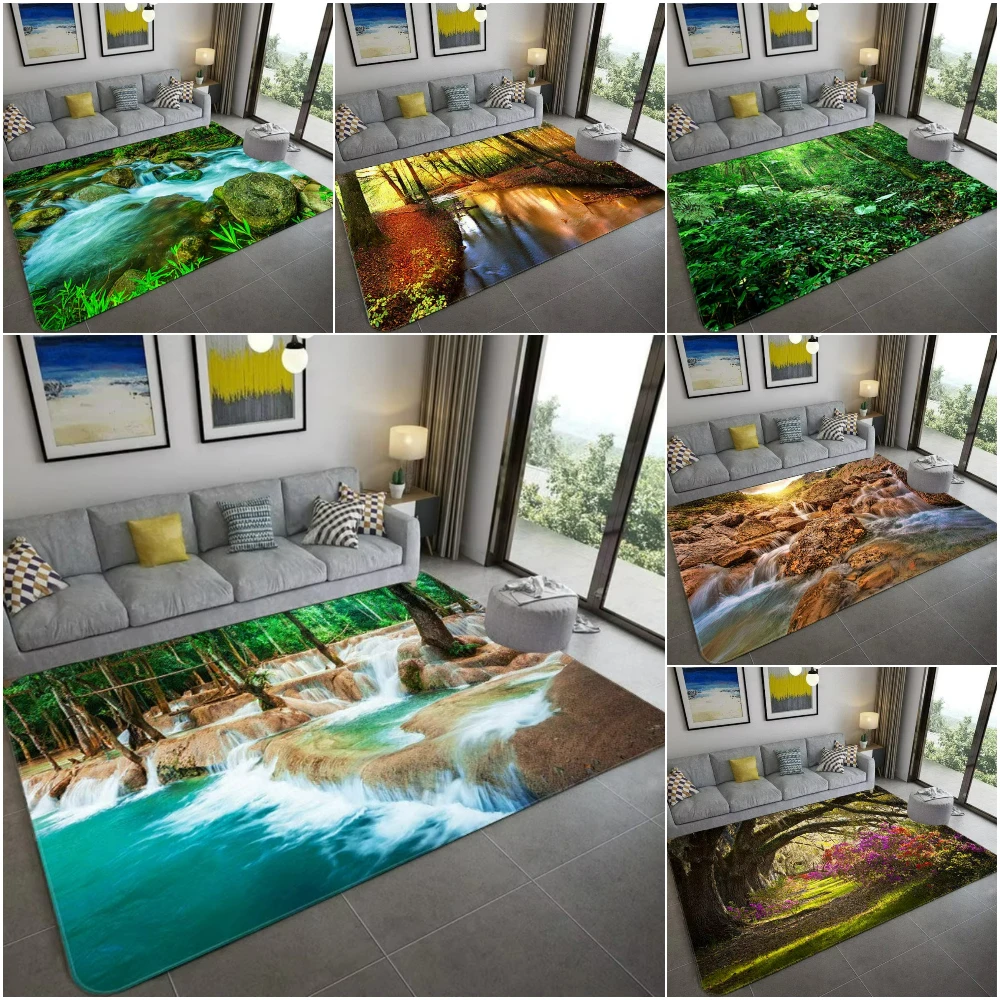 Tapis de paysage 3D inspiré de - Home Decor Bathroom Ideas avis et prix
