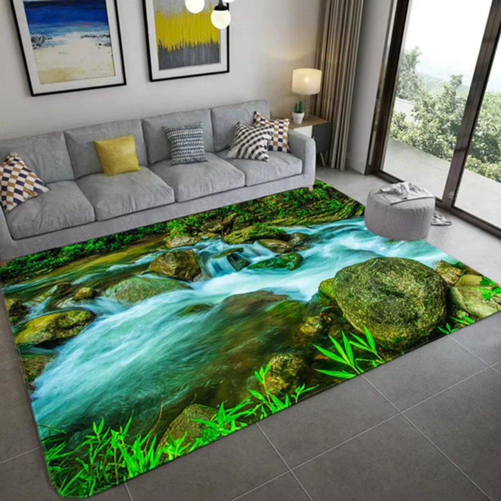Tapis de paysage 3D inspiré de - Home Decor Bathroom Ideas avis et prix