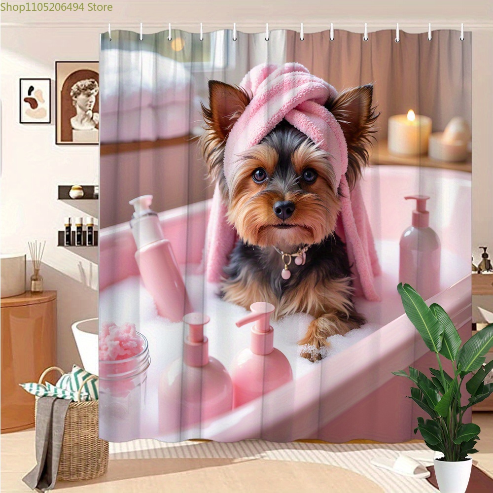 Rideau de Douche Imperméable a - Home Bathroom Design Ideas avis et prix