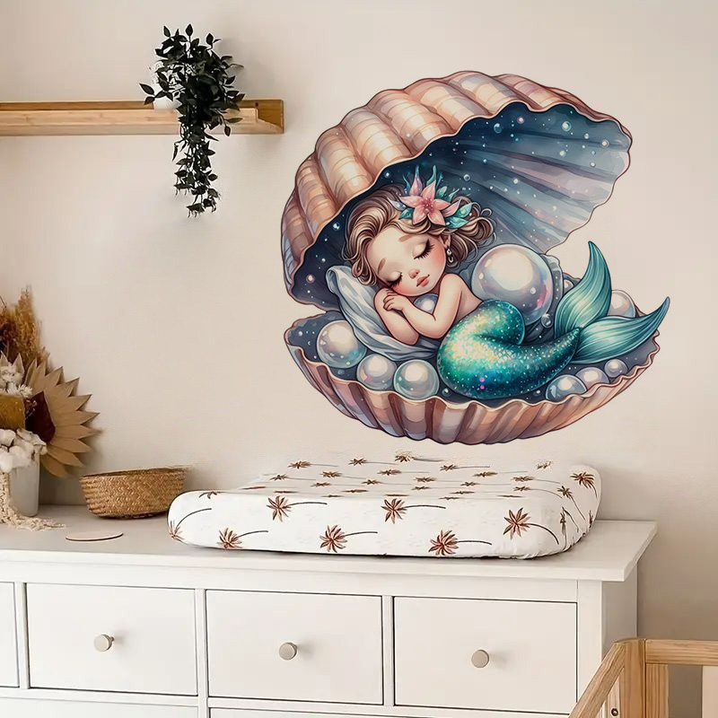 Autocollant de sirène étanche, - Home Bathroom Wall Tiles avis et prix