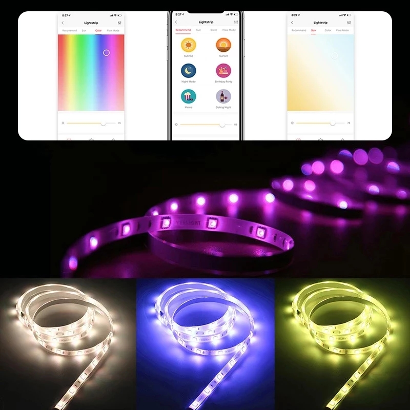 Yeelight-Bande lumineuse LED i - Yeelight Light Lightstrip avis et prix