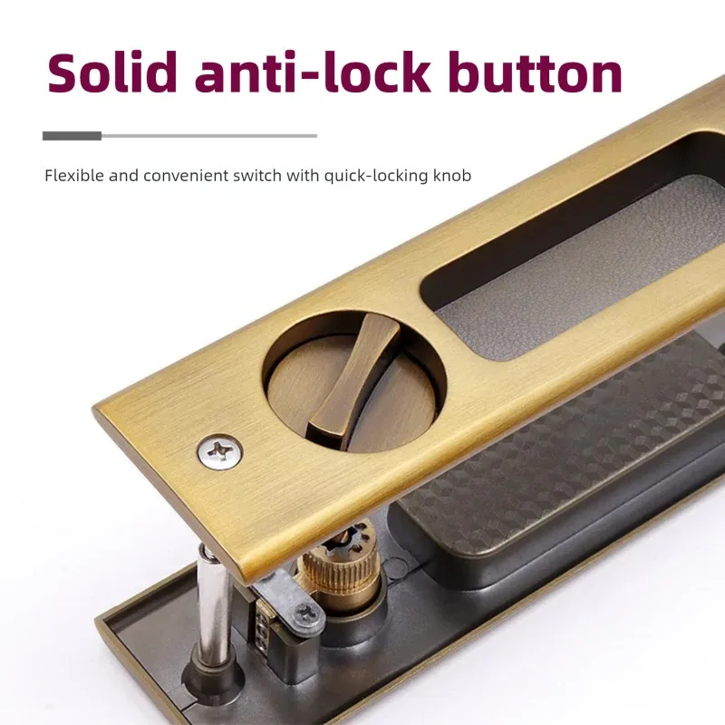 Serrure de porte coulissante,  - Home Bathroom Door avis et prix