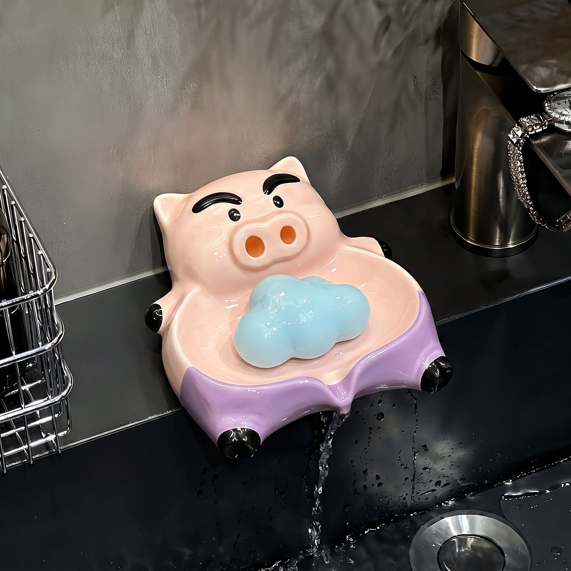 Porte-savon Bo-chan mignon, su - Home Goods Bathroom Vanity avis et prix